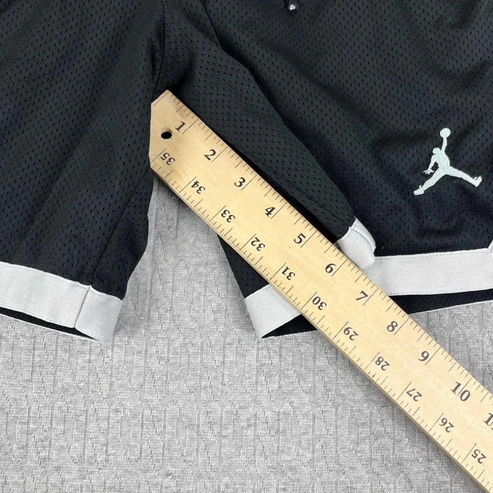 Michael Air Jordan Mesh Basketball Shorts Men S Black Jumpman Graphic Athletic